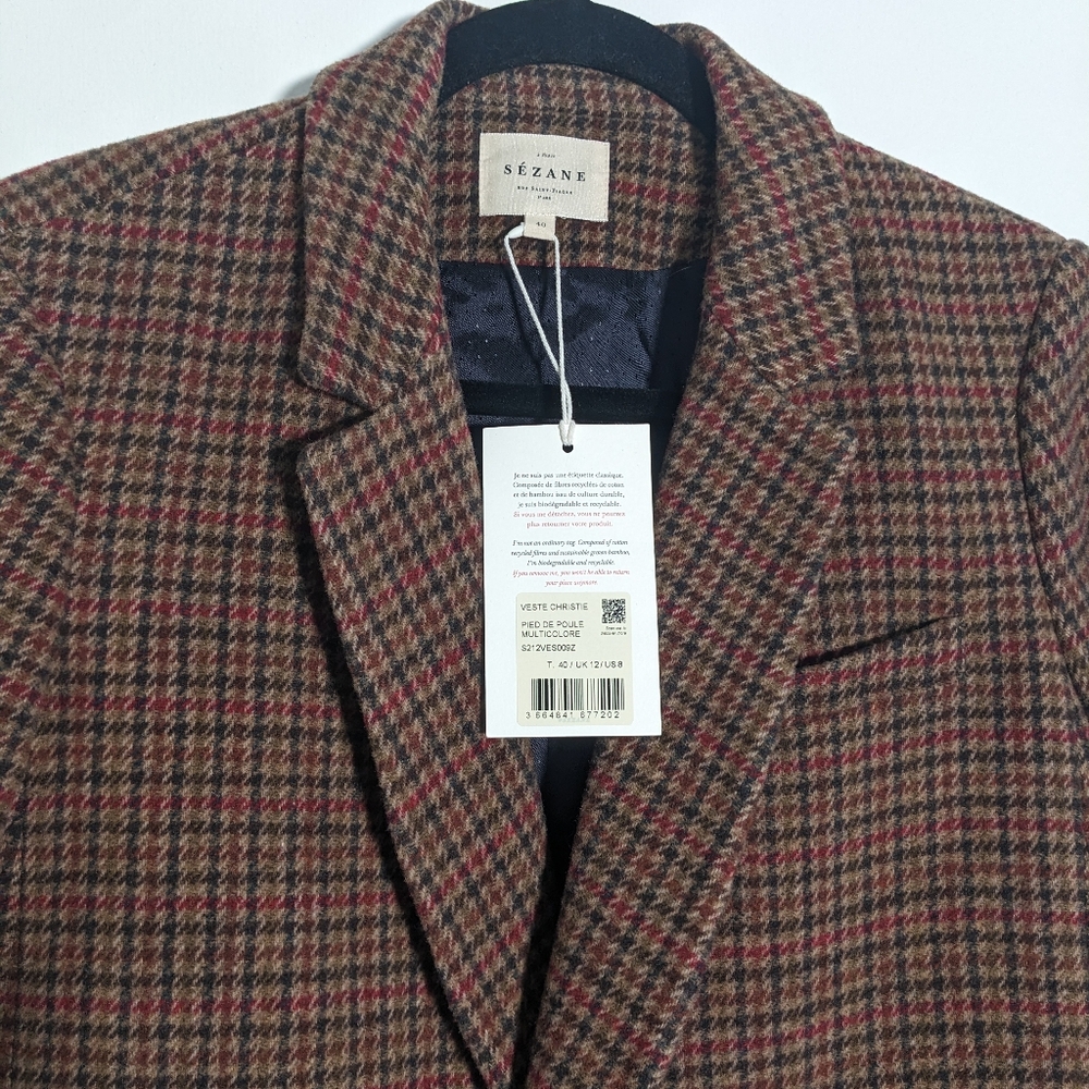 NWT SEZANE Christie Jacket (40)) - Picture 2 of 4